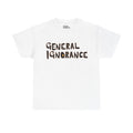 General Ignorance LOGO print WHITE - T-shirt